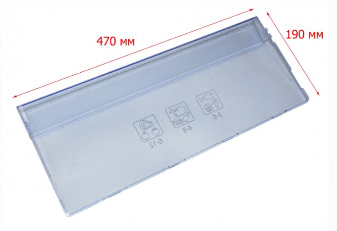 4694441200 Панель (щиток) ящика морозильной камеры холодильника Beko